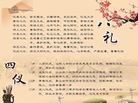 学习八礼四仪 争做美德少年